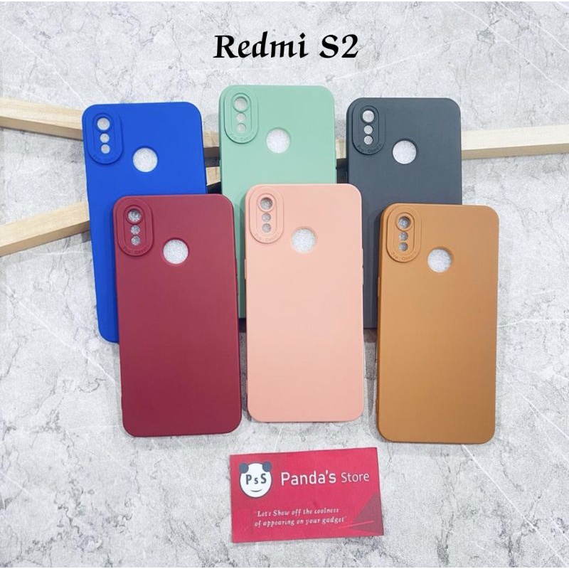 Softcase Pro Camera Redmi S2 Candy Case Full Color 3D Silikon TPU