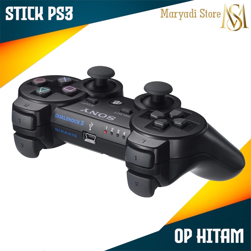 Stik Stick PS3 Wireless Ori Pabrik Hitam / Stik Ps3 OP / Stik Ps3 Hitam