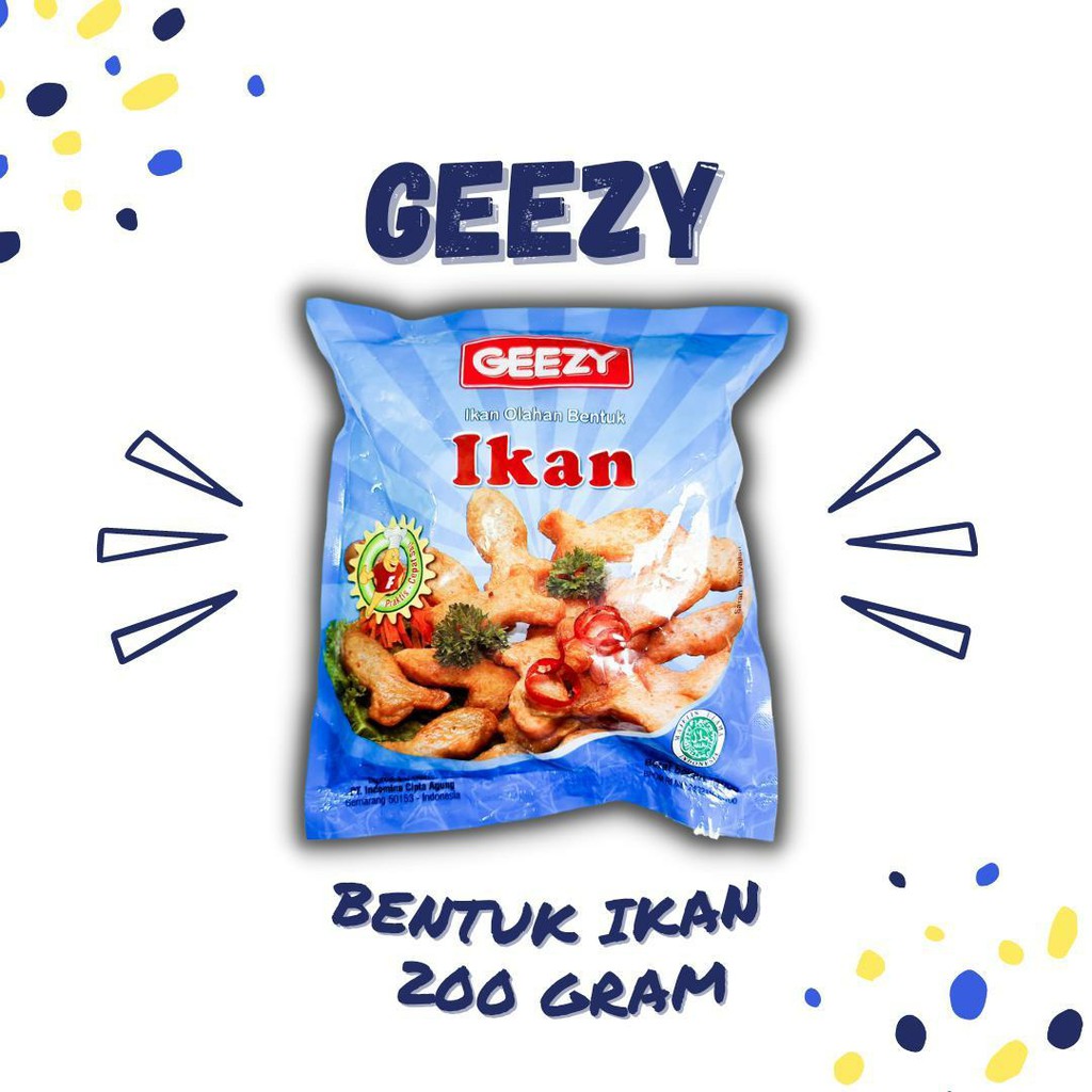 

ADDRIELLA - GEEZY OLAHAN IKAN BENTUK IKAN 500gr | GEEZY/FROZENFOOD/FROZENFOOD MURAH