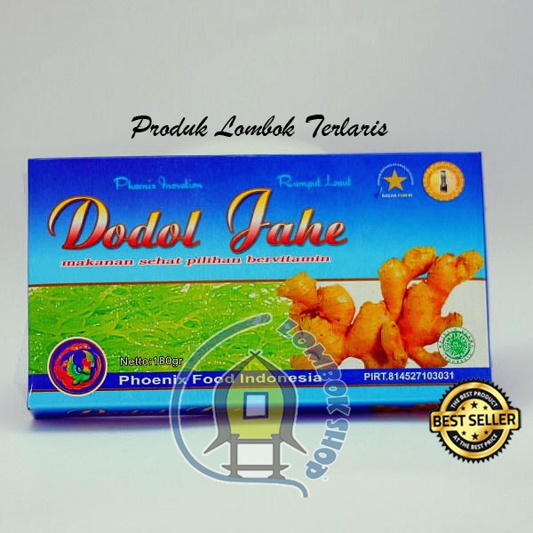 

Dodol Rumput Laut Rasa Jahe Khas Lombok 160 Gram