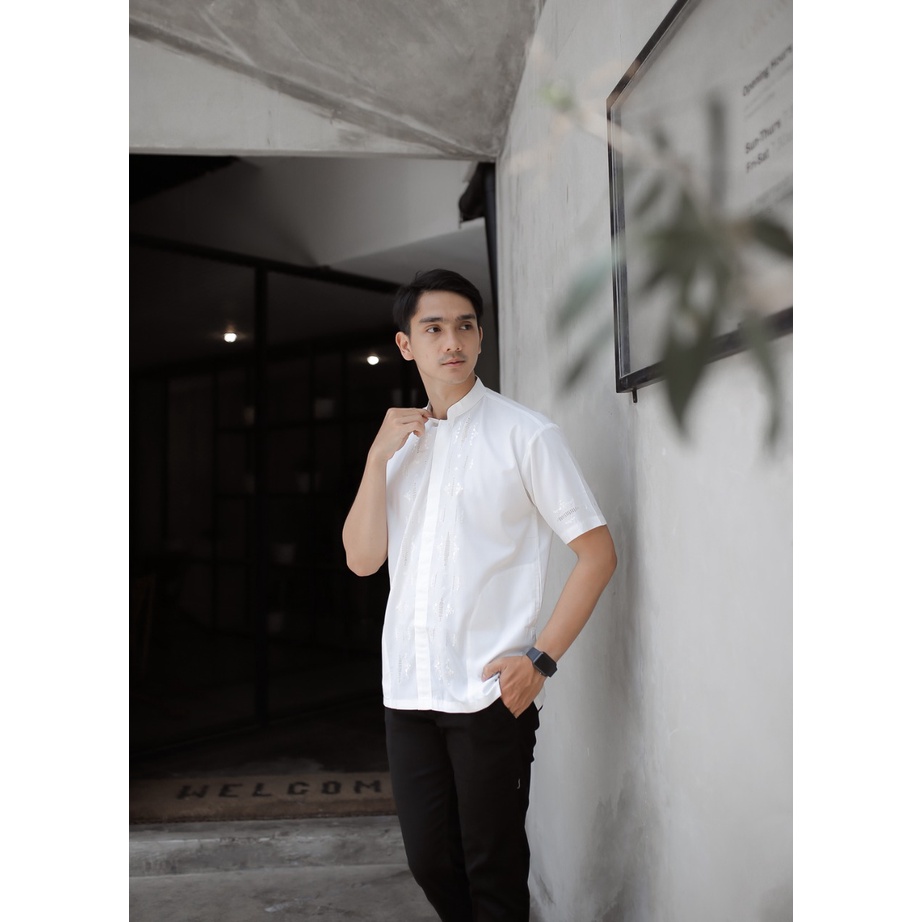 BAJU KOKO PADANG LENGAN PENDEK//KOKO Lengan Pendek Bordir BUKITTINGGI//KOKO CASUAL//KOKO TERBARU//BA