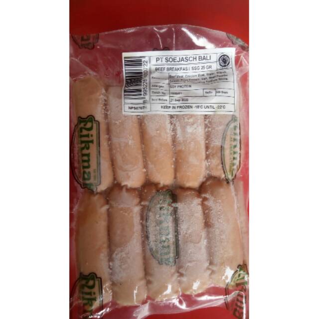 Sosis sapi Nikmat PT SOEJASCH BALI