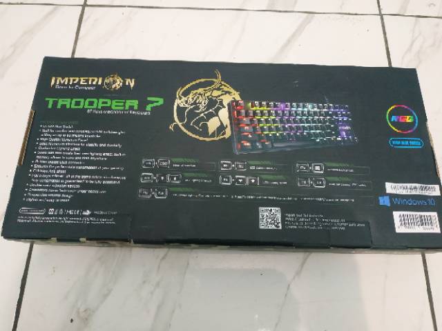 Imperion Trooper 7 TKL Gaming Keyboard