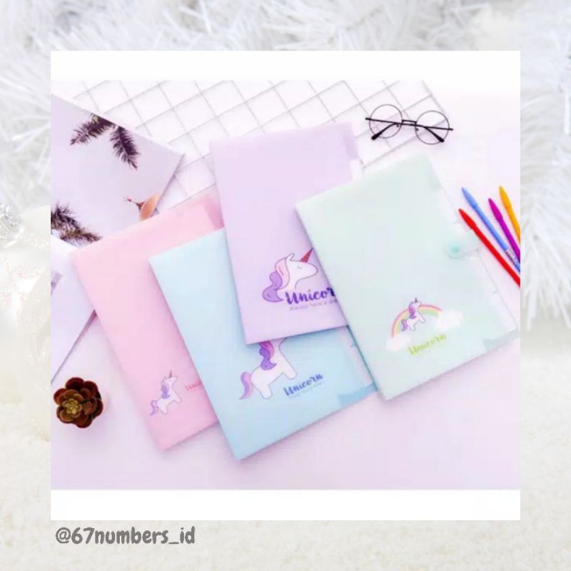 

Map File A4 Organizer Folder 5 sekat