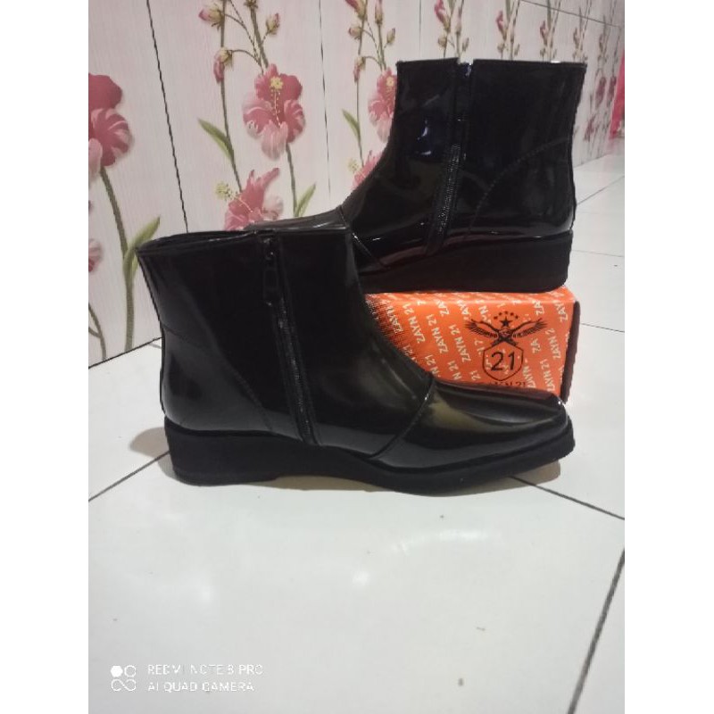 Sepatu pdlsus polwan Sepatu pdh wanita