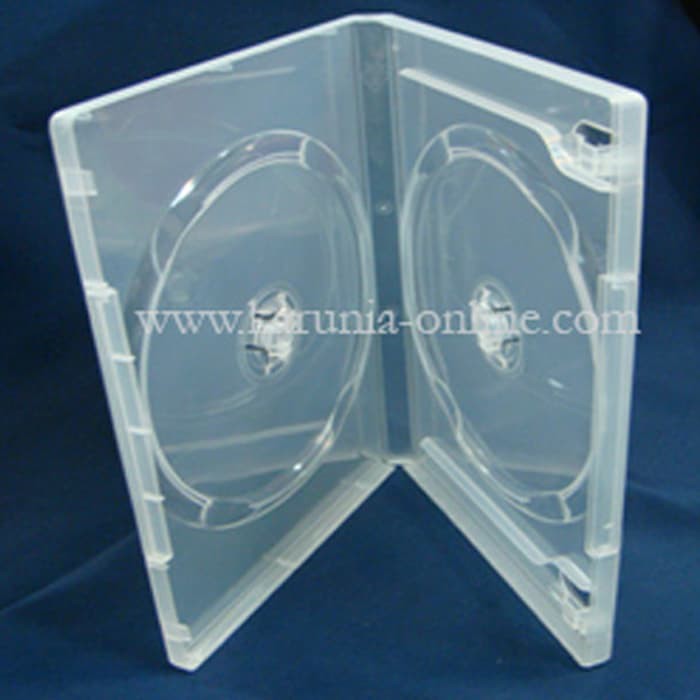 KOTAK DVD DOUBLE TRANSPARANT