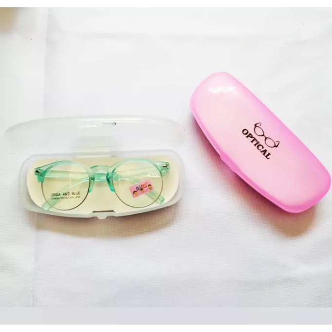 Kacamata Anak Anti Radiasi HP - Komputer - Laptop Fream Gantung Free Cairan Pembersih Lensa Box Dan Lap-5