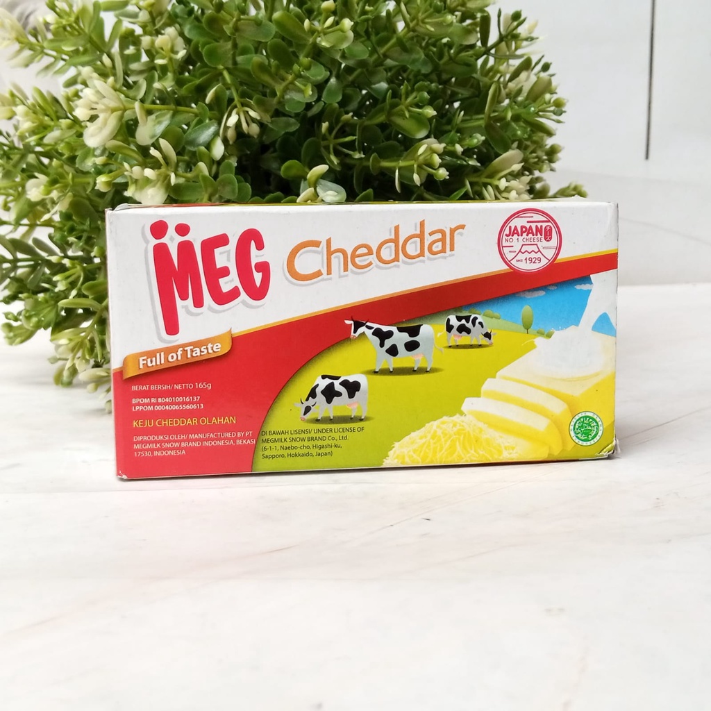 Meg Cheddar Keju 165gr