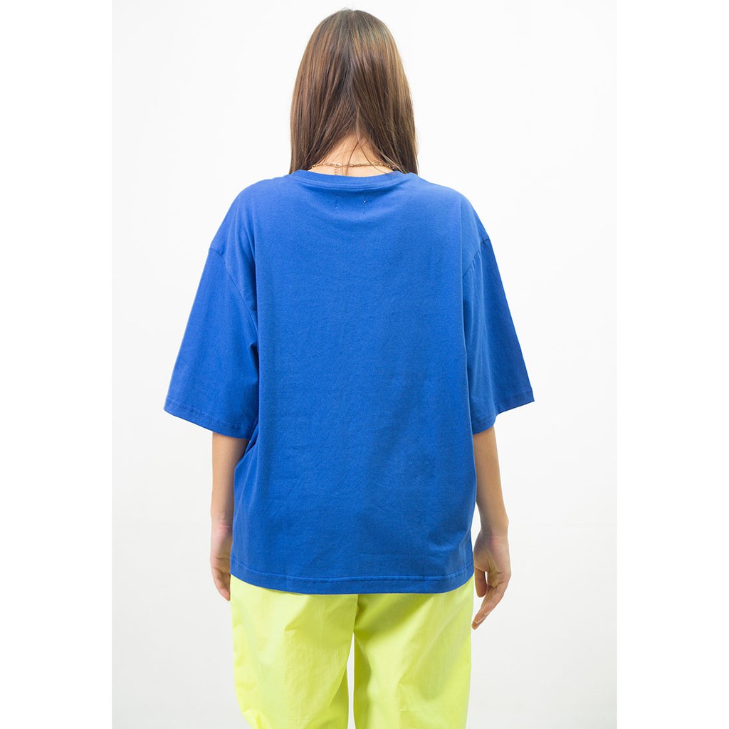 OCWA OVERSIZED TEE ELECTRIC BLUE