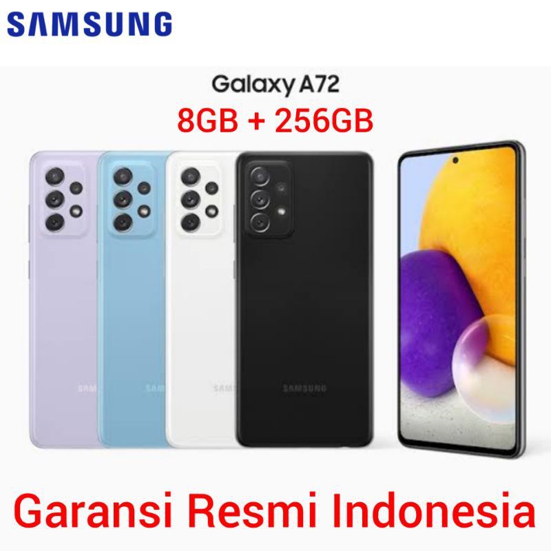 samsung a72 ram 8gb / 256gb