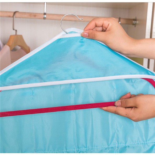 POUCH HANGING ORGANIZER 16 SEKAT KOREAN SET TEMPAT CELANA DALAM GANTUNG | FADHILAH SHOP BJB