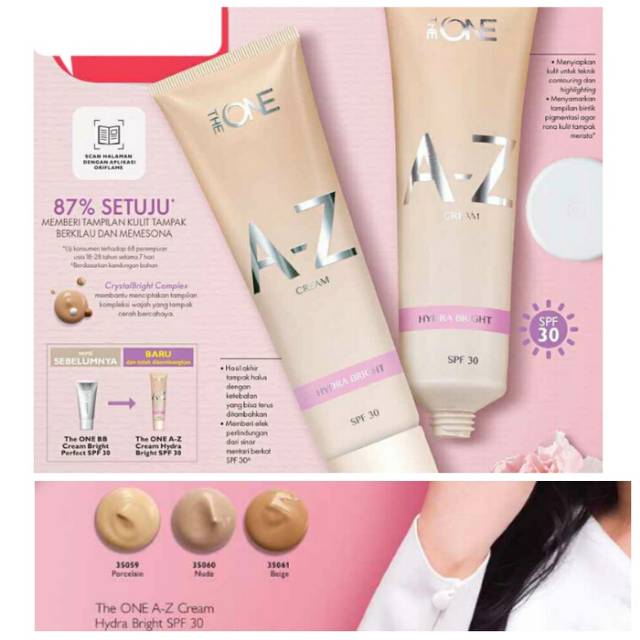 The ONE A-Z Cream Hydra Bright SPF 30