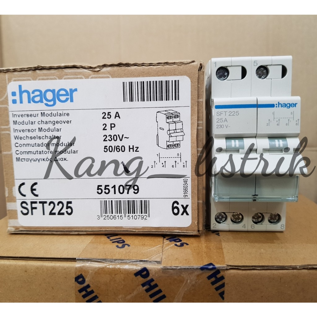 COS Hager 2Phase 25A SFT225