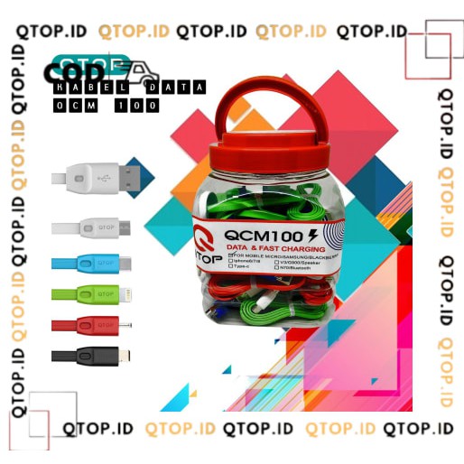 Kabel Data  Type C QTOP QCM100 [qtop.id]