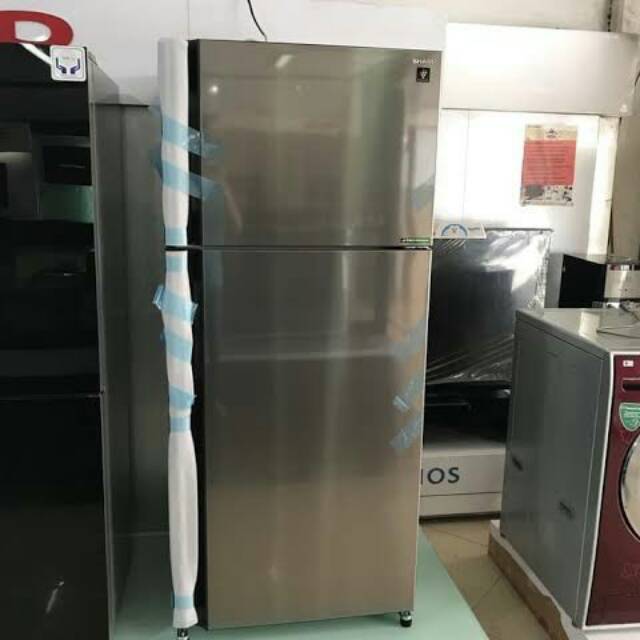 SHARP SJ IG 762PM SL Kulkas 2 Pintu Kapasitas 570 Liter Resmi