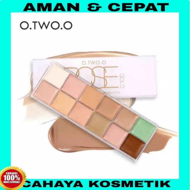 O.TWO.O /OTWOO CONCEALER CREAM 12 COLOR CAMOUFLAGE CREAM PALLETA