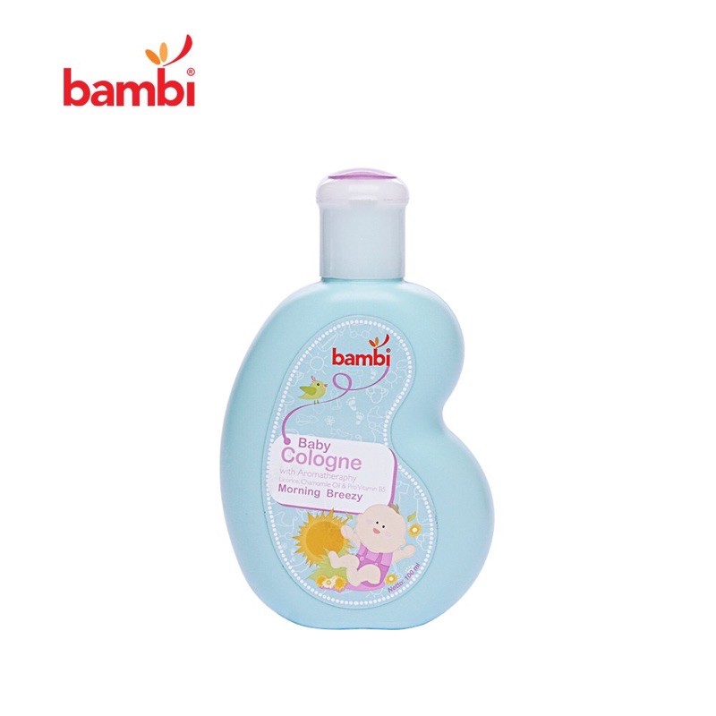 Bambi Baby Cologne Morning Breezy 100ml - Bambu Parfum Bayi Morning Breeze