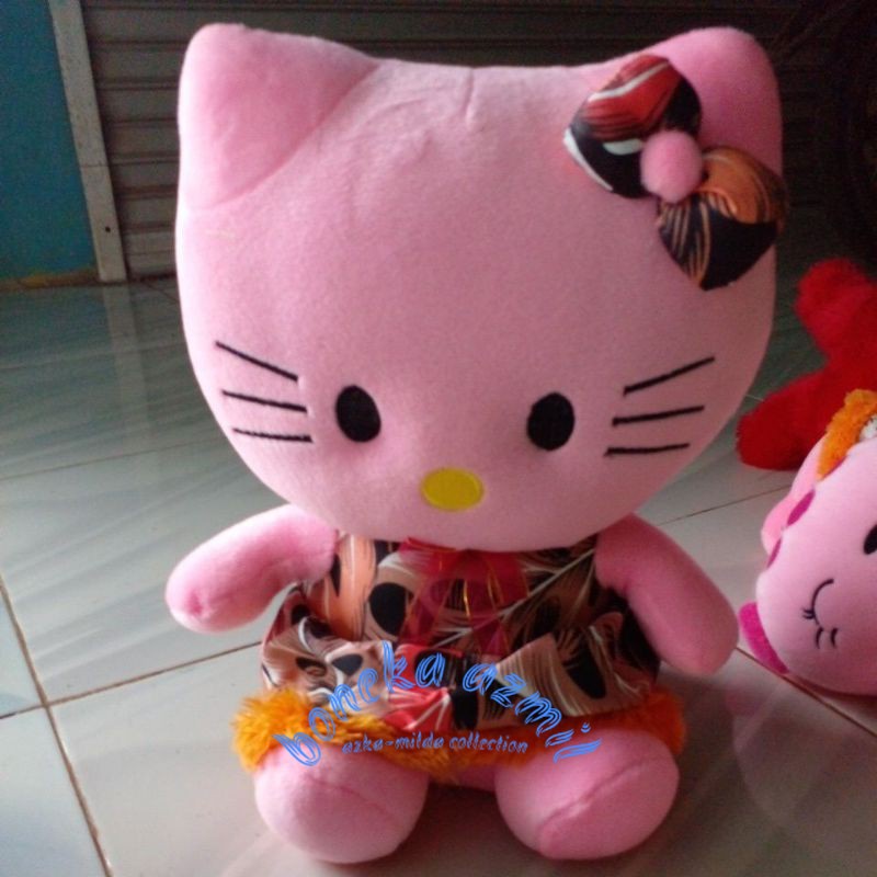 Boneka hello kity size l ukuran 40cm