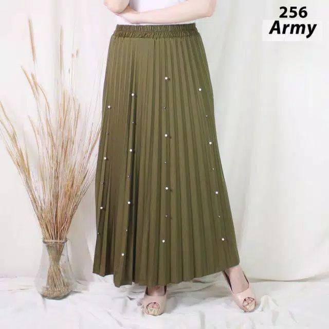 Rok plisket mutiara