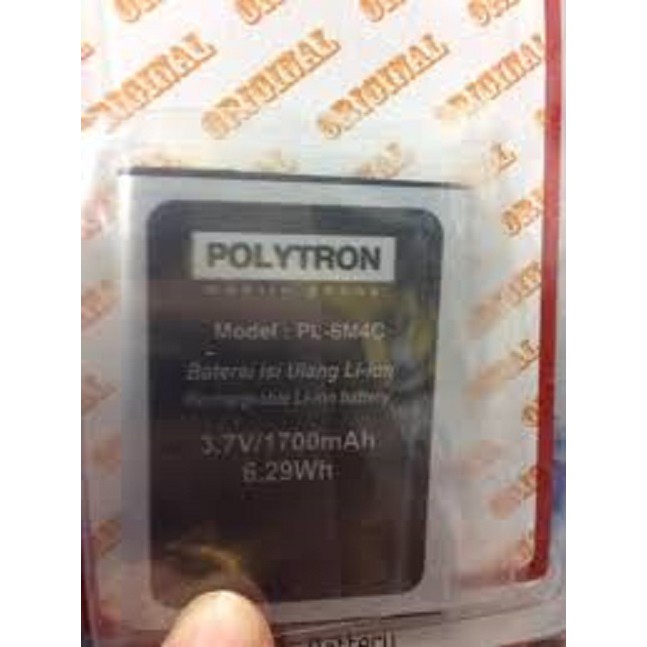 Battery Batre Baterai Polytron Rocket R2 R2406 R3 R2407 PL-6M4C PL-604