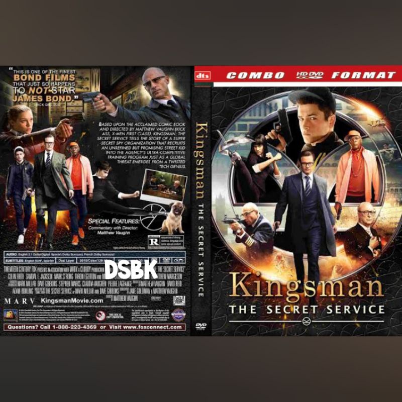 Kaset Film KINGSMAN THE SECRET SERVICE