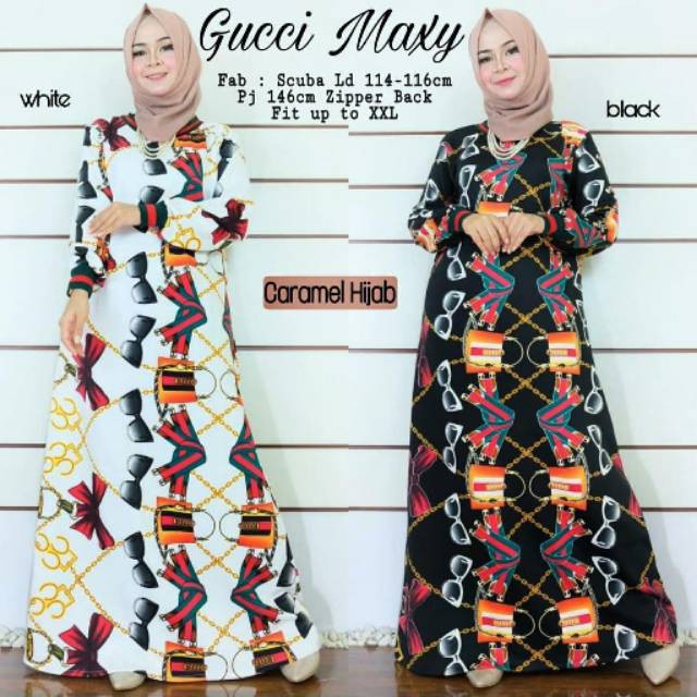gucci maxy dress Girls Muslim Casual