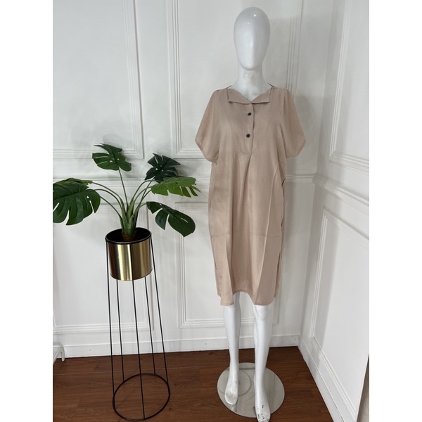 DASTER PENDEK SEBETIS RAYON MOTIF KEKINIAN VIRAL DASTER DEWASA PAKAIAN WANITA KEKINIAN LUCU-cream