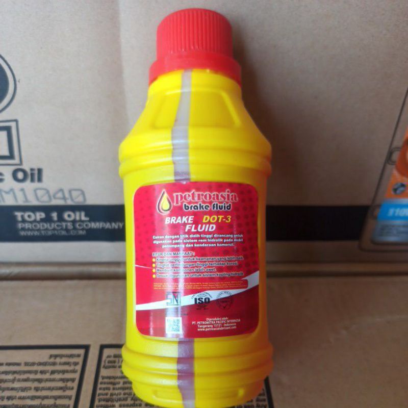 BRAKE FLUID MINYAK REM PETROASIA RED 300ML DOT-3