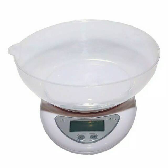 Timbangan Dapur Kue Roti Digital Mangkok Kitchen Scale 5 kg