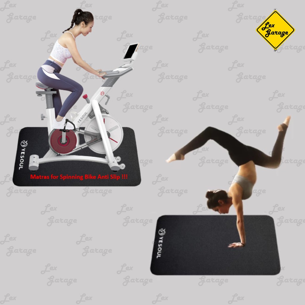 Matras Yoga Mat Anti Slip Yesoul Spinning Bike Mat