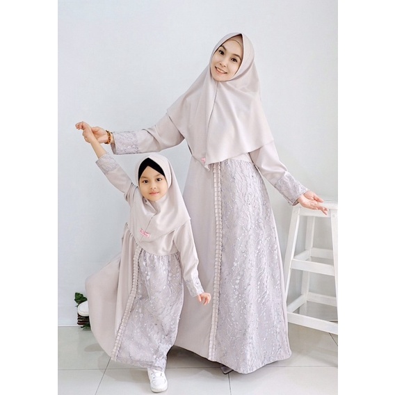 Luna Dress Set Couple Mom & Kids by HOJKIDS OFFICIAL