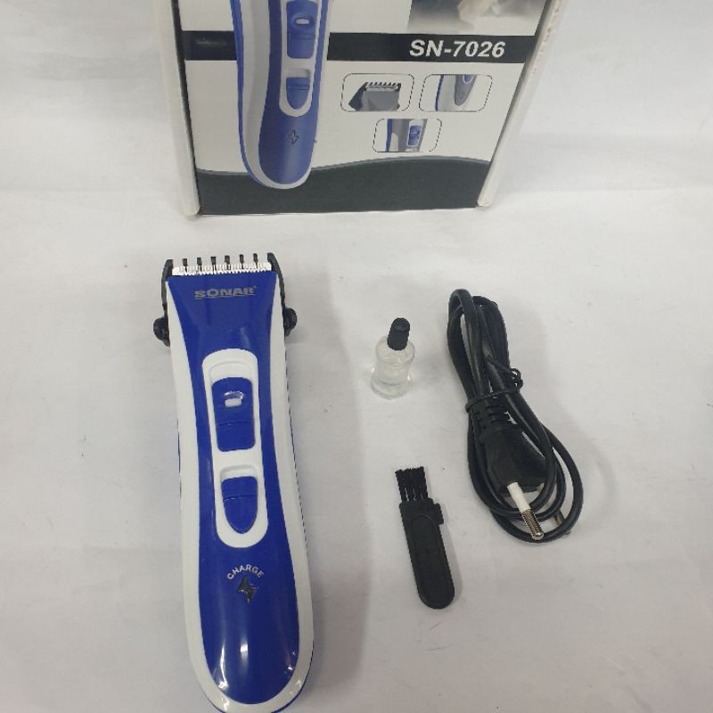 New Cukuran Rambut Murah Sn7026 Cukur Kumis Jenggot Terbagus Hair Clipper Ori dan kliper anak cas