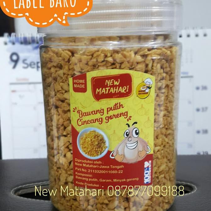 

Bawang Putih Goreng Cincang "New Matahari