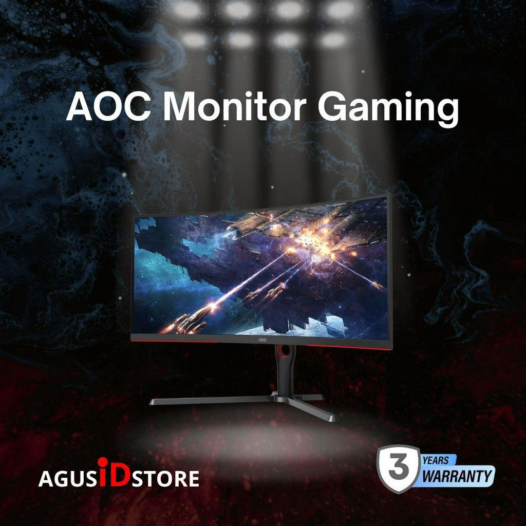 Monitor LED AOC CU34G3S Curved 165Hz 1ms HDMI DP Speaker 34&quot; 1440p