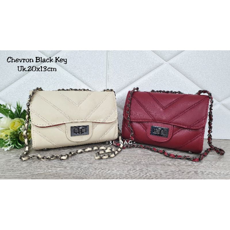 Tas cantik tas selempang tas lucu Chevron