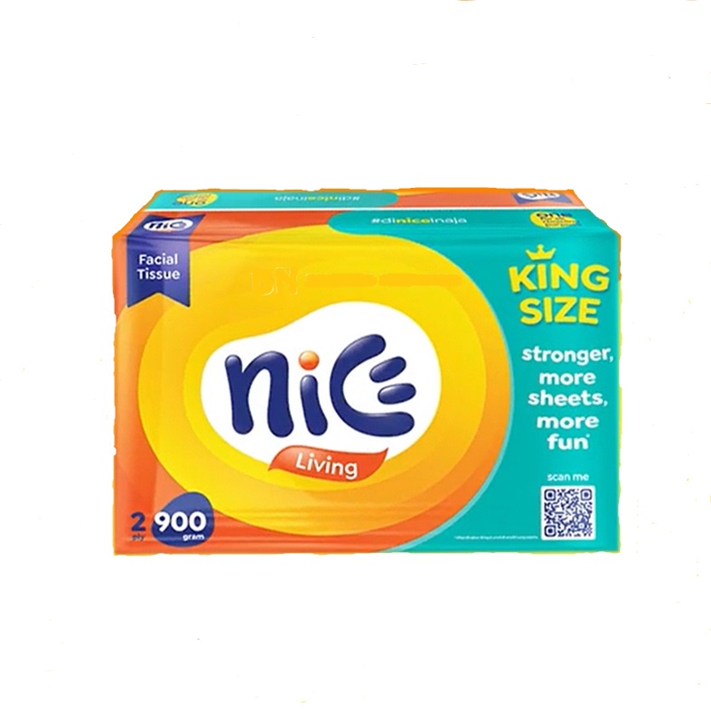 TISU WAJAH NICE KILOAN FACIAL TISSUE 900GR BEBAS OBA