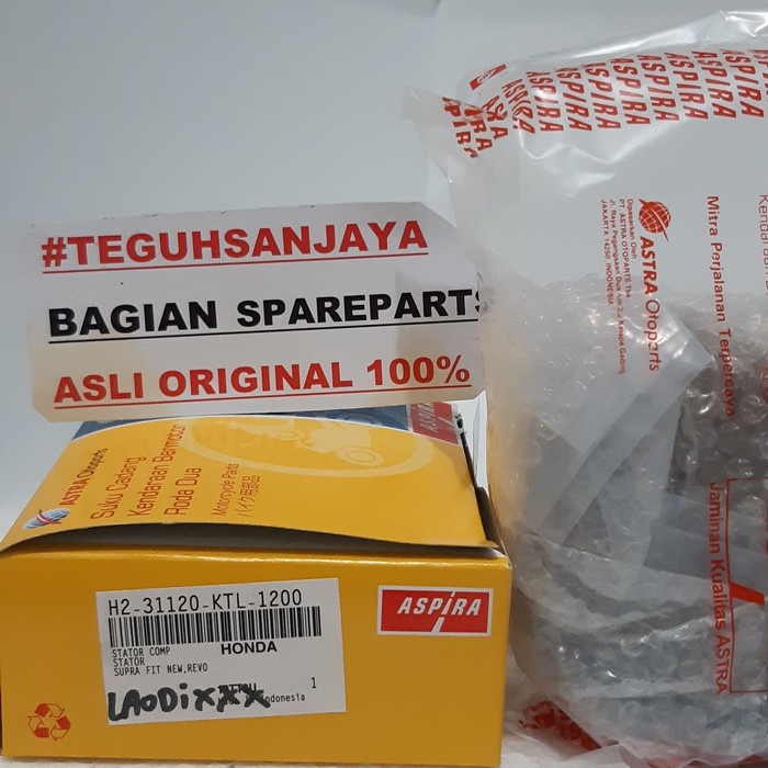 Stator Comp / spull Assy Supra Fit New / Revo Old Asli Original Aspira