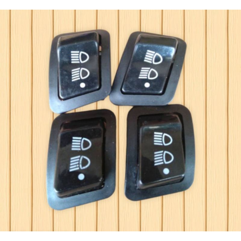 TOMBOL LAMPU JAUH/DEKAT/MATI 3 DIGIT (LAMPU BISA DIMATIKAN) FOR ALL MATIC HONDA