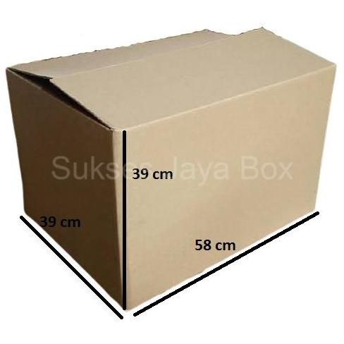 

KARDUS/DUS/KARTON/DUS PINDAHAN/KARDUS BESAR 58x39x39CM DOUBLEWALL KUAT