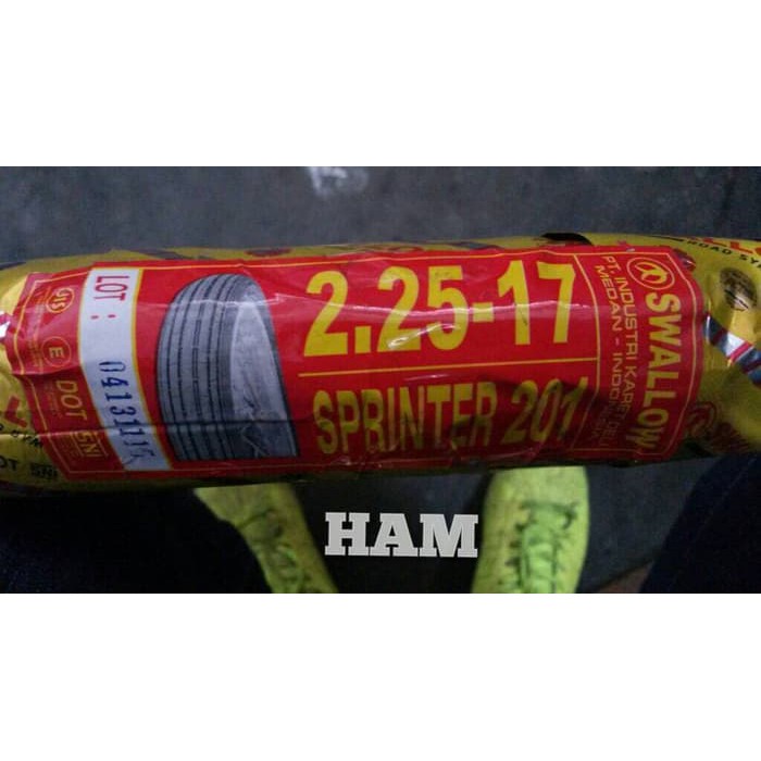 ban luar 225 17 swallow sprinter kembang lurus HAM