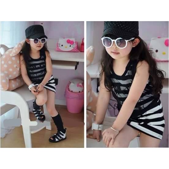 Dress Kutung Hoodie Anak Perempuan Impor ukuran 1-7tahun