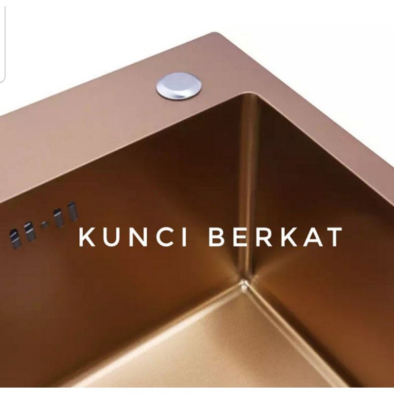 Kitchen Sink Maron Gold 8245/Bak Cuci Piring Rose Gold/BCP