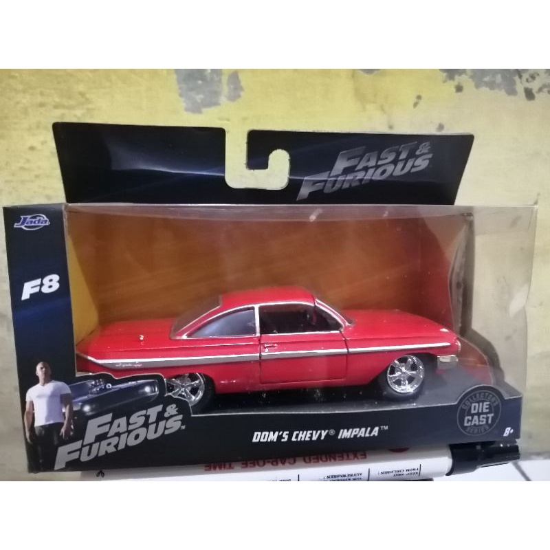 Diecast jada fast and furious dom chevy impala