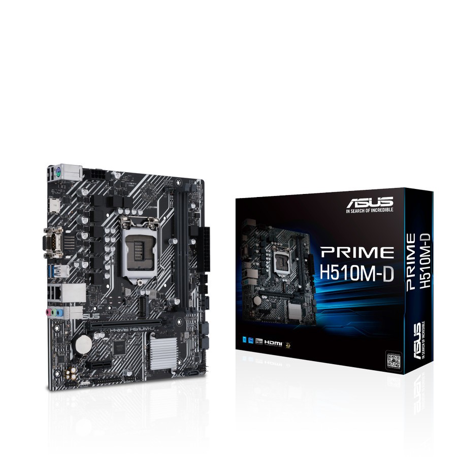 Mainboard Asus Prime H510M-D LGA1200 Gen11 - Asus H510MD - Asus H510M-D LGA 1200 intel Gen 11