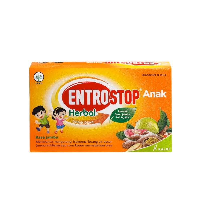 

Entrostop Herbal Anak - 6 Sachet - Membantu Mengobati Diare Dan Gejala Nya