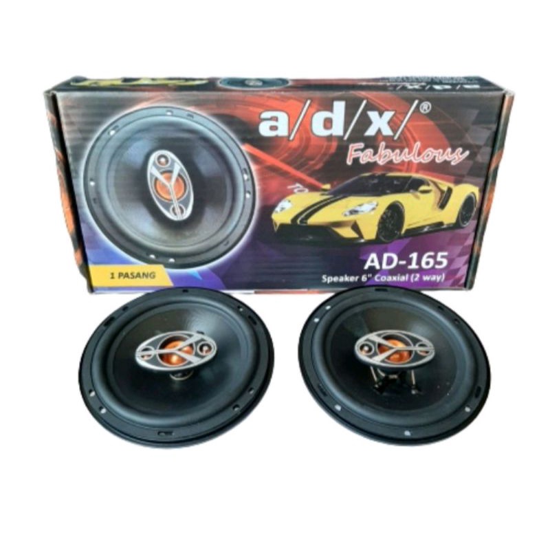 Speaker 6&quot; Coaxial Two Way Sepasang Speaker Pintu Mobil Universal