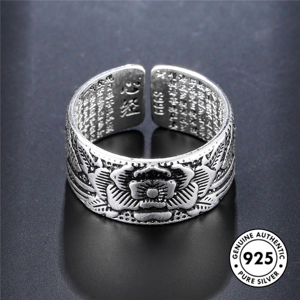 S925 Ring Silver 925 Silver  Personality Creative