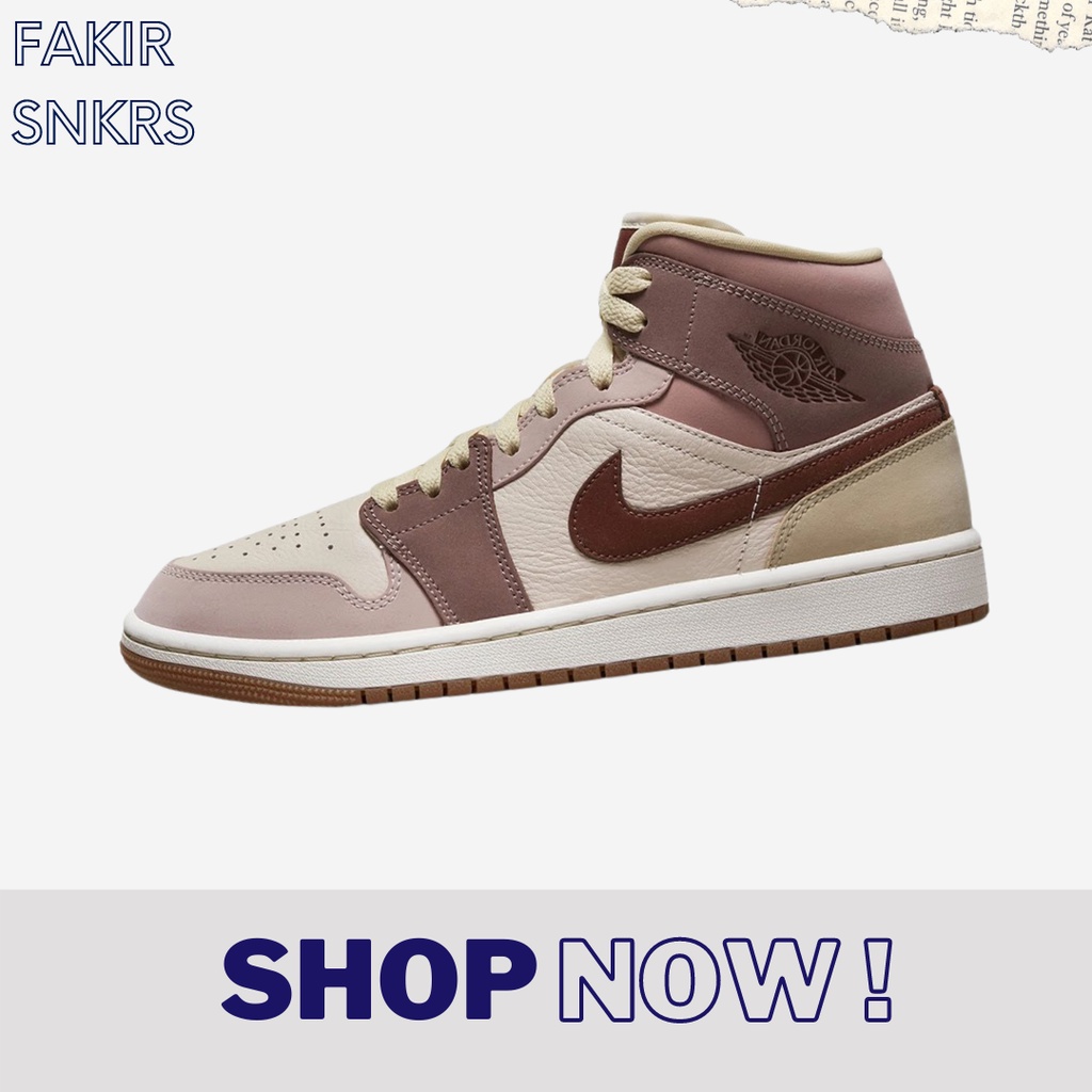 AIR JORDAN MID PINK CREAM