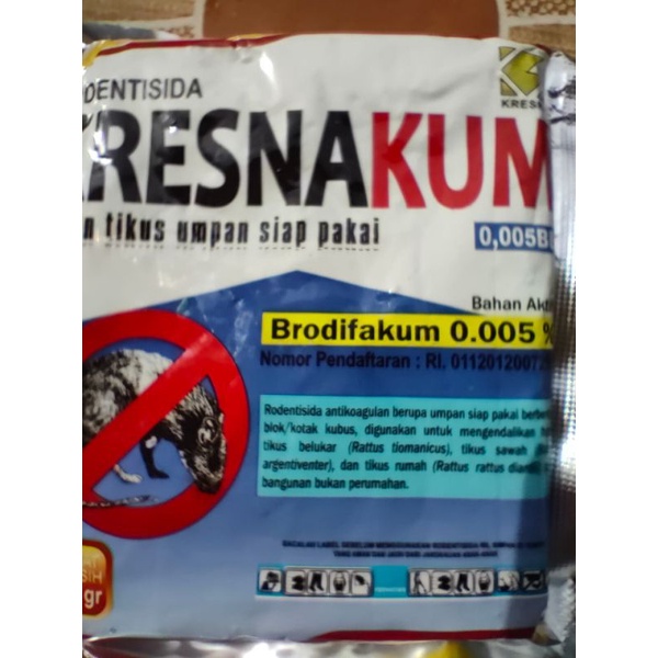 Racun tikus mati kering