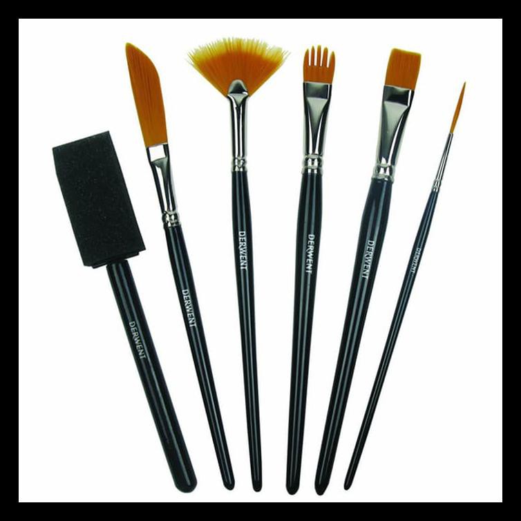 

BARU DERWENT TECHNIQUE BRUSH SET PERALATAN MELUKIS MURAH TERLENGKAP